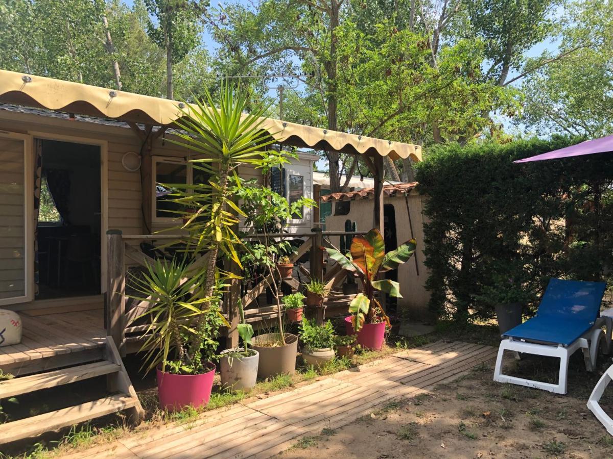 Mobil Home Climatise Camping 4* Le Grau Du Roi Les Jardins De Tivoli Extérieur photo